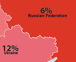 Russia ILGA Europe Map
