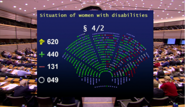 European Parliament takes a stand on the rights of LGBTI women with disabilities