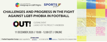 Challenges and progress in the fight against LGBT-phobia in football