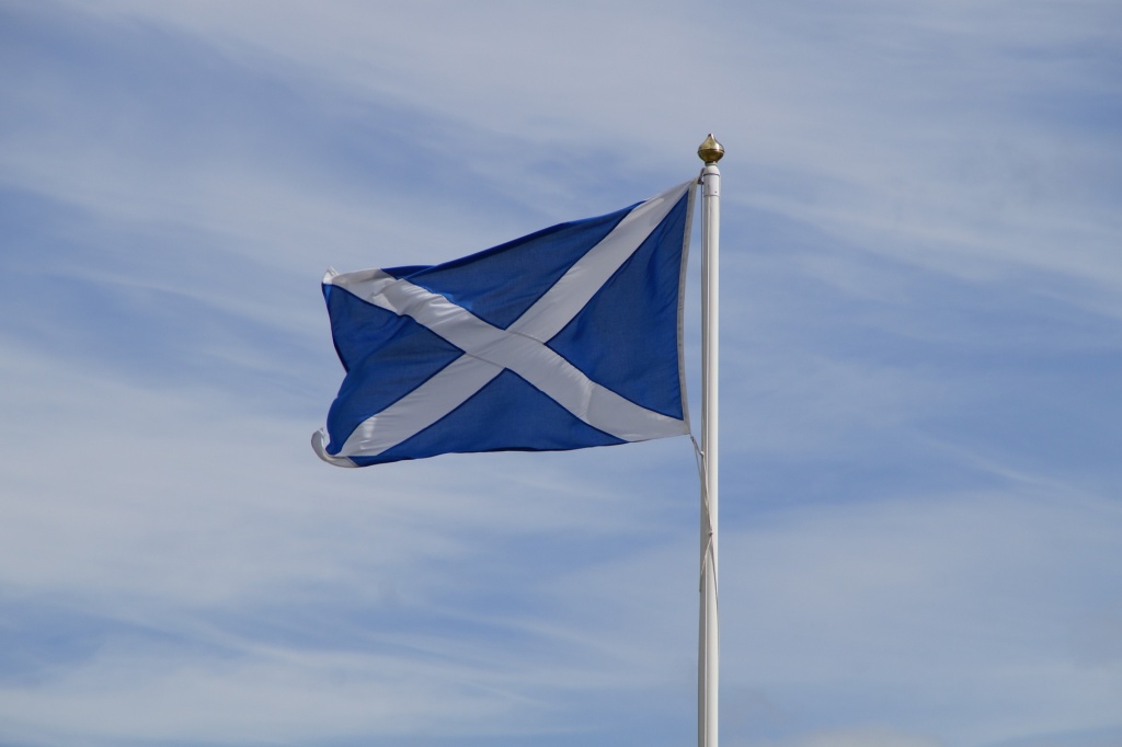 Scottish flag, Pixabay/Efraimstochter