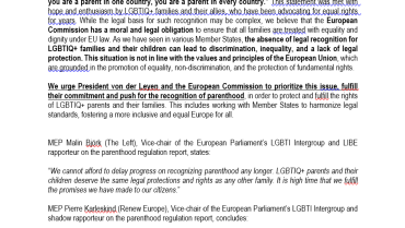 Press Statement on the Occasion of Ursula von der Leyen’s State of the European Union Speech