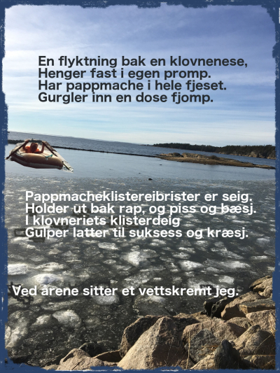 Mobbeutfordringer, Mobbing, Klovnerolle. flyt, Mihalyi Csikszentmihaly. Klovnen flykter fra sitt eget jeg. Norsk Fantasy Forfatter R.R. Kile