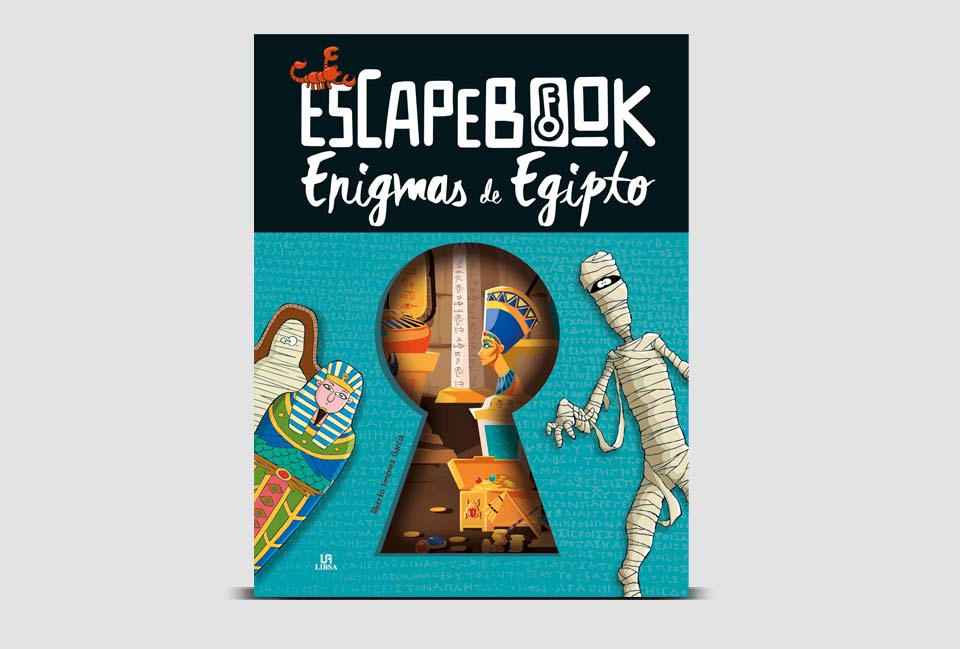 Escapebook. Enigmas de Egipto. Alberto Jiménez García