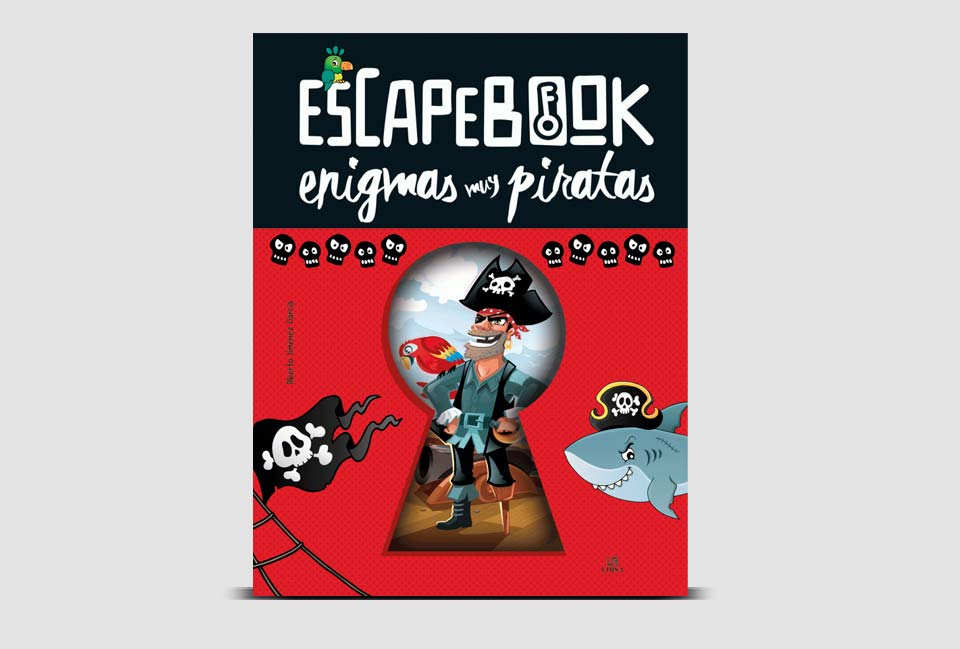 Escapebook. Enigmas muy piratas. Alberto Jiménez García