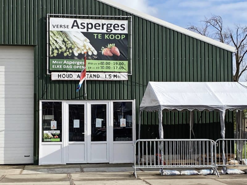 meer asperges lijnden