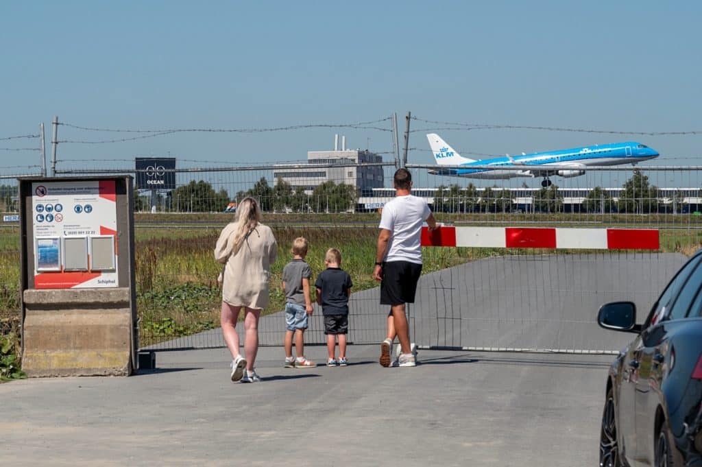 vliegtuig spotten schiphol