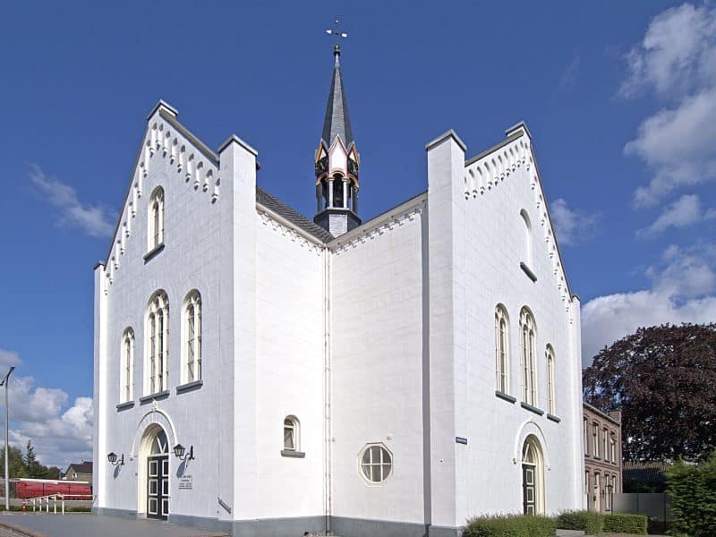 witte kerk nieuw Vennep