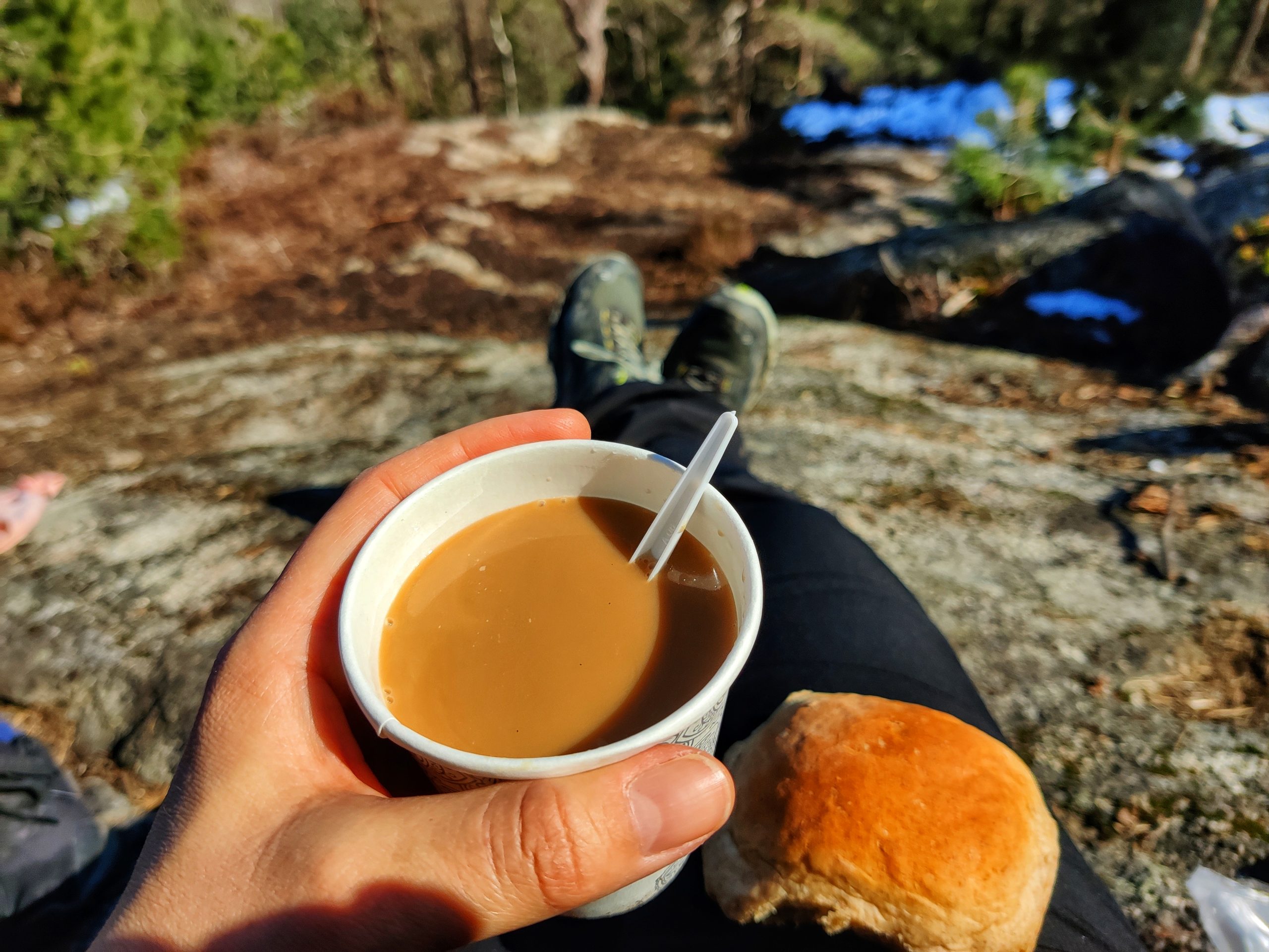 Coffee with a view