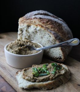 Pate and bread