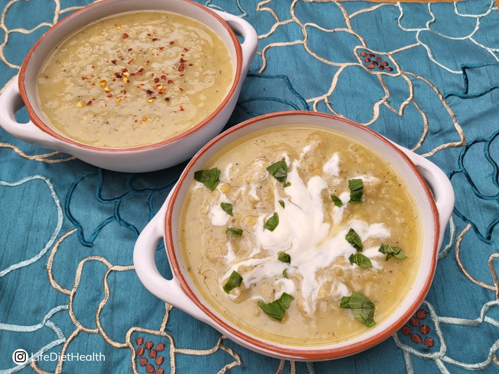 lentil soup 2 ways