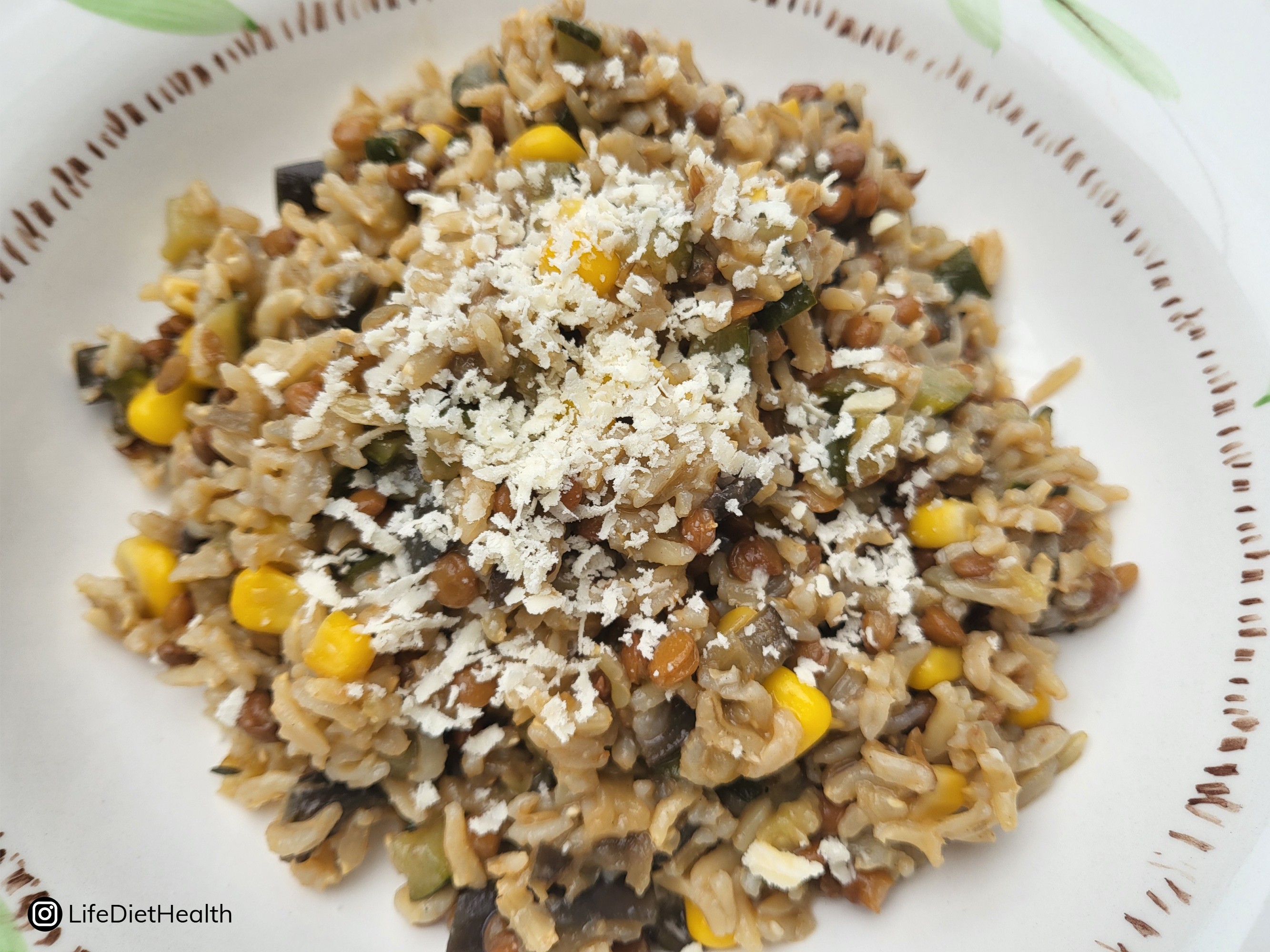risotto with cheese