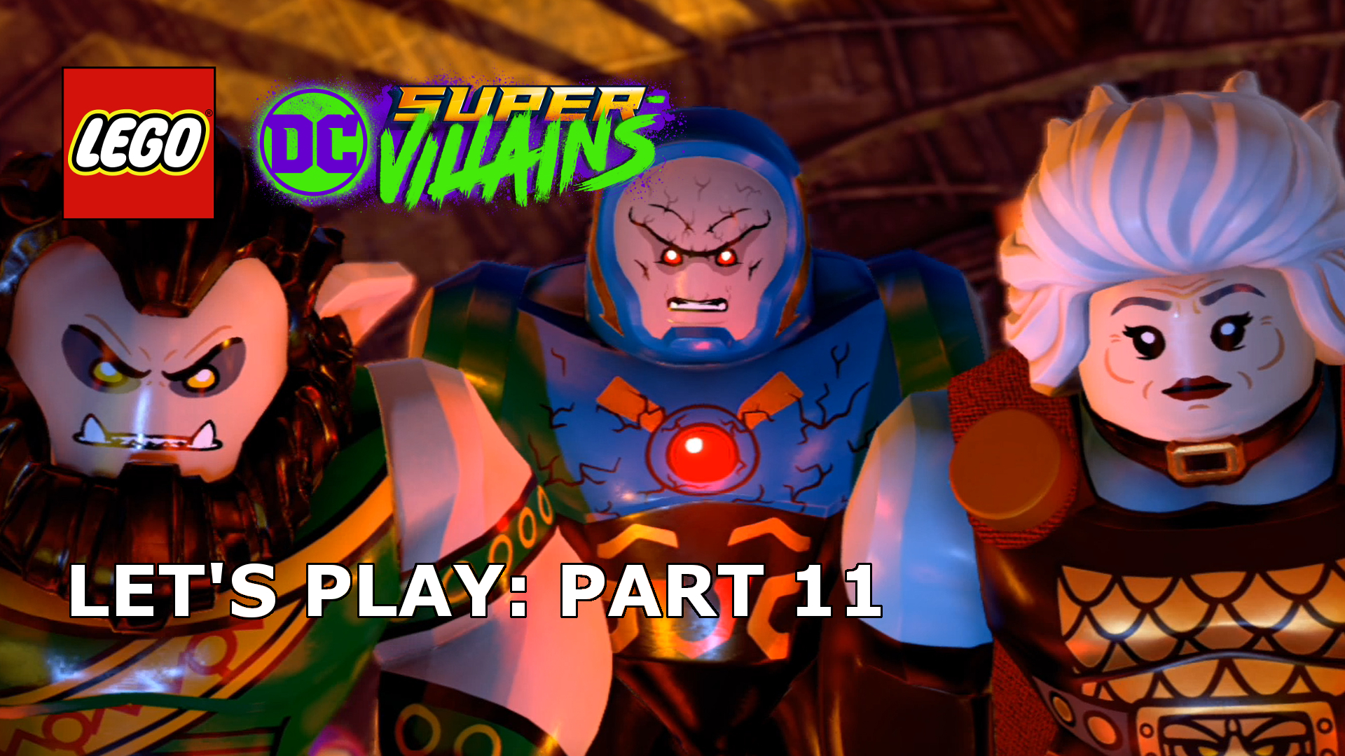 Lego Dc Super Villains Apokolips Gold Bricks Let's Play | LEGO DC Super-Villains 11 - Apokolips, WOW!