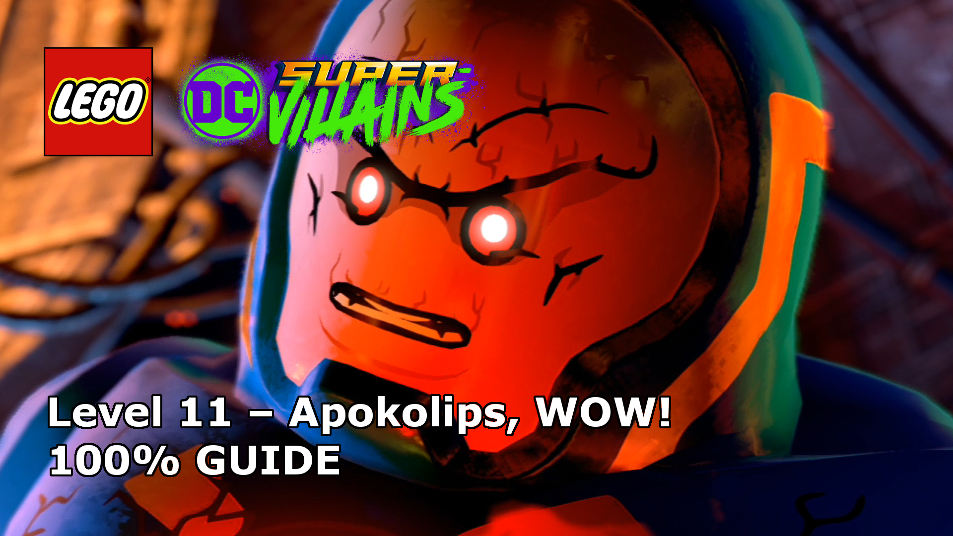 Lego Dc Super Villains Apokolips Gold Bricks LEGO DC Super-Villains – Apokolips, WOW! 100% Guide