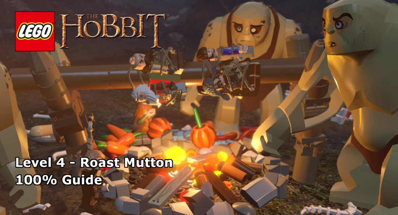 LEGO The Hobbit - Roast Mutton 100% Guide