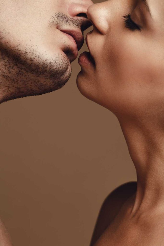 what does it mean when a guy kisses you slowly?