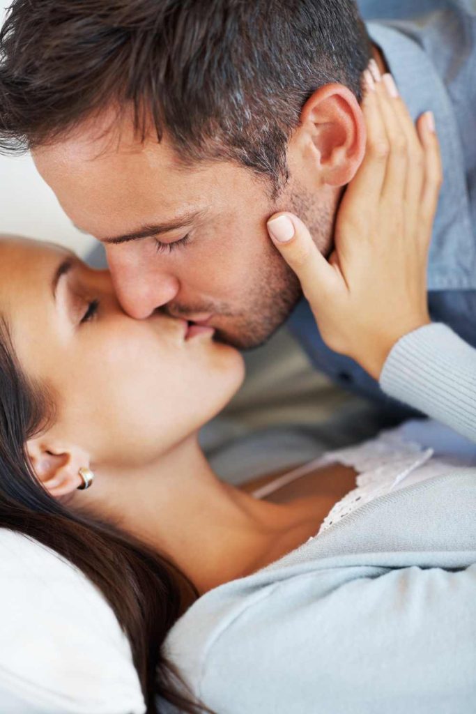 what does it mean when a guy kisses you first