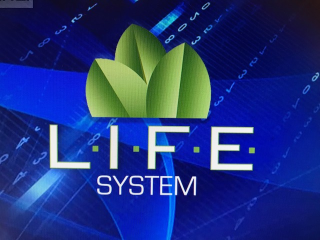 Life system logo hjälper kroppen läka sig själv