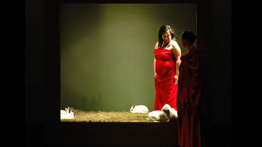 LILITH PERFORMANCE STUDIO at the International Performance festival IN TRANSIT 2009 in Berlin