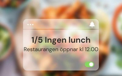 Ingen lunch 1 maj
