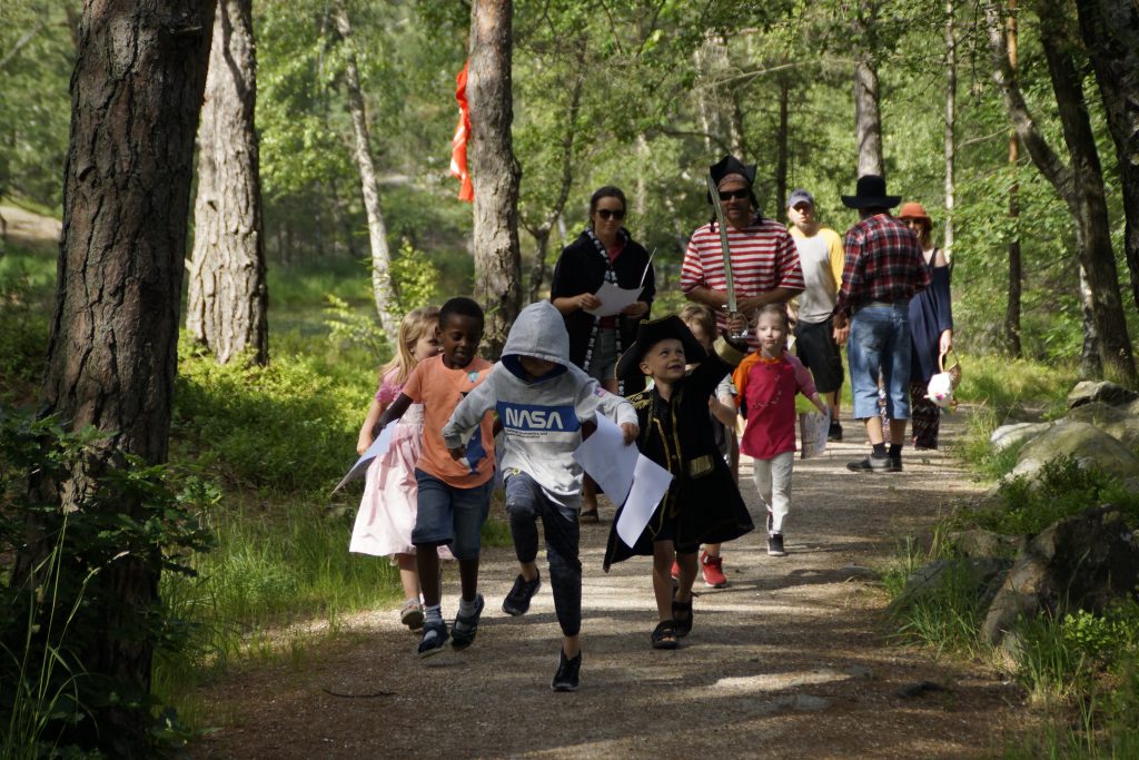 Skattejakt for barn