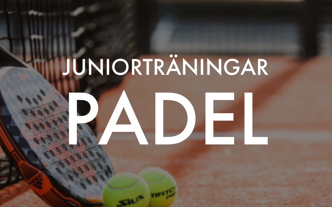 Juniorträningar padel