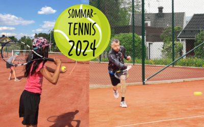 Nu kan ni anmäla er till Sommartennis