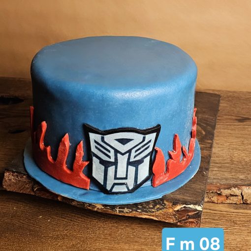 Alternative view of Transformer Amerikansk -Figurtårta