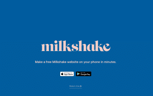 Milkshake App