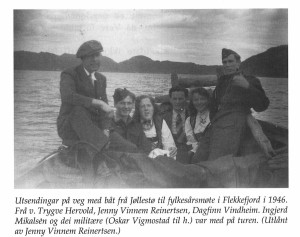1946 Utsendingar til fylkesårsmøte i Flekkefjrod