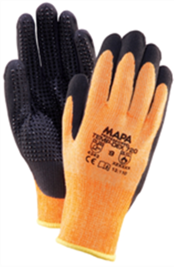 Dex Fit FN320-BLUE-S-003 Premium Nylon Nitrile Work Gloves, 3D-Comfort