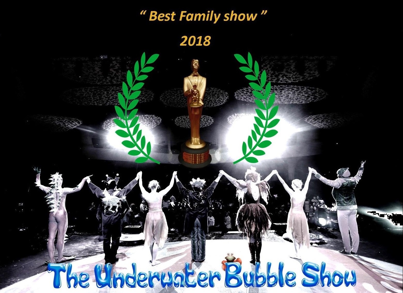 The Underwater bubble show