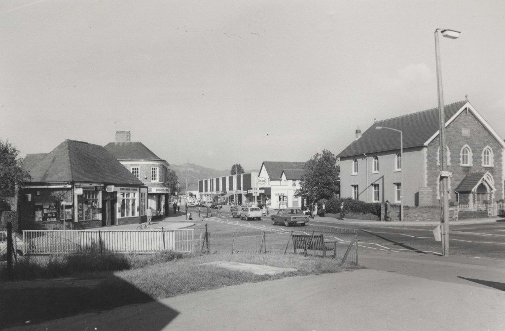 Heol-y-Deri Beulah Rd junction 1960s