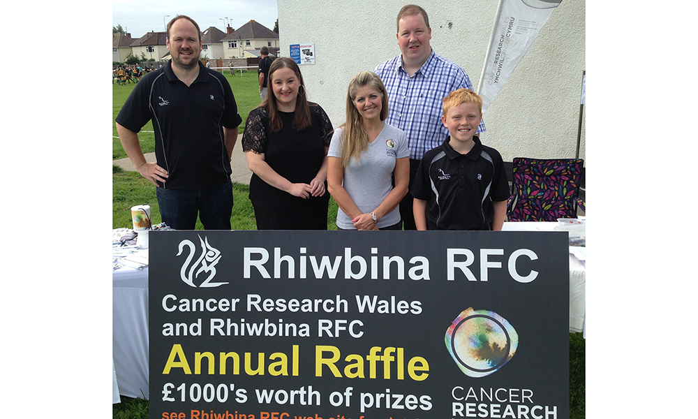 CRWRRFC Raffle Launch Rhiwbina Squirrels