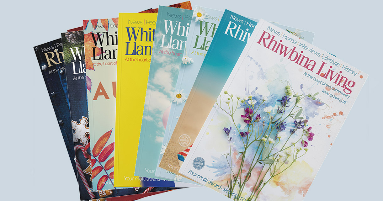 Print Advertising Awardwinning magazines for north Cardiff