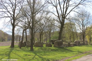 nachgebildete Thingstätte in Dingstede