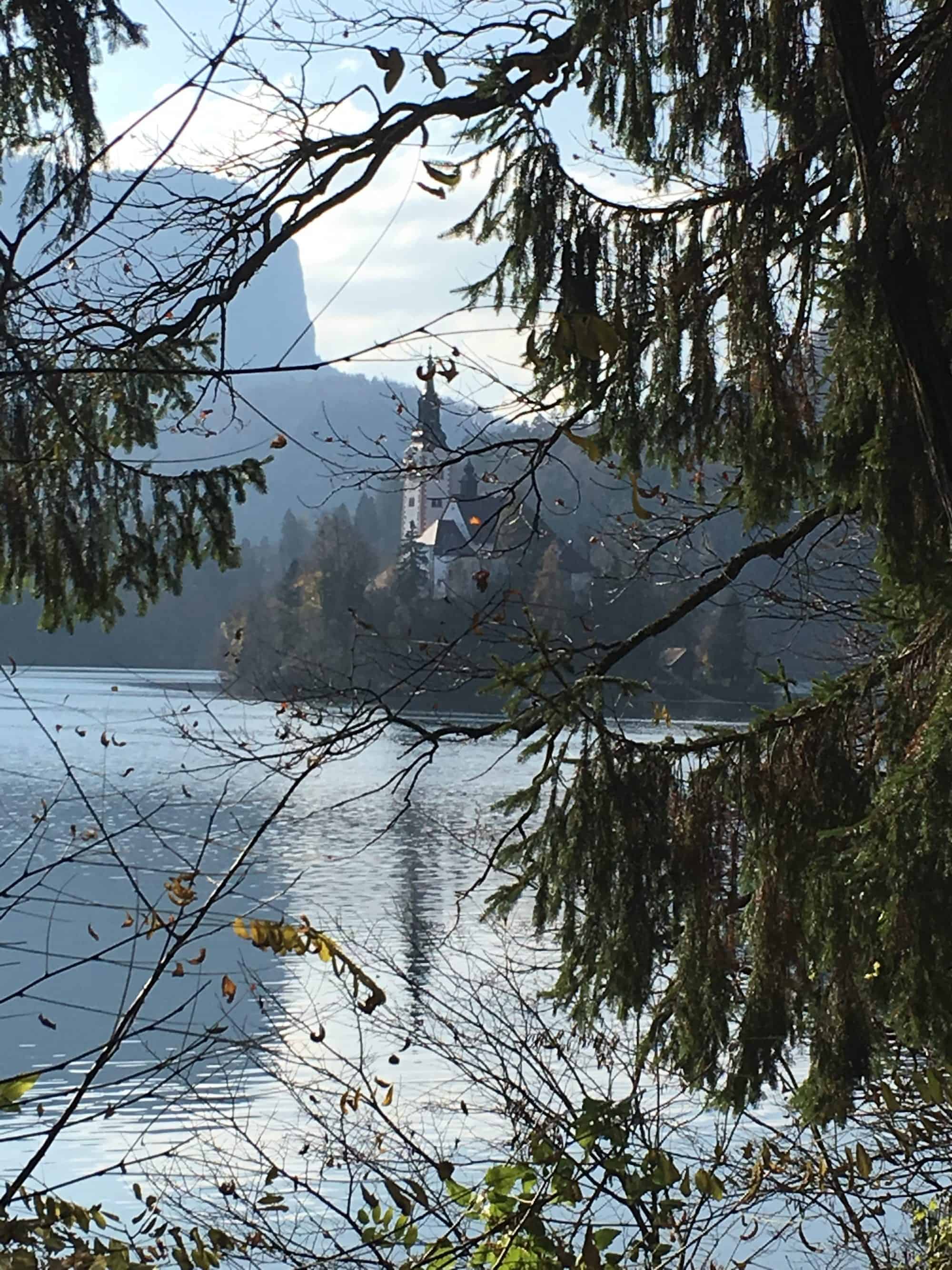 The church in the middle of lake Bled