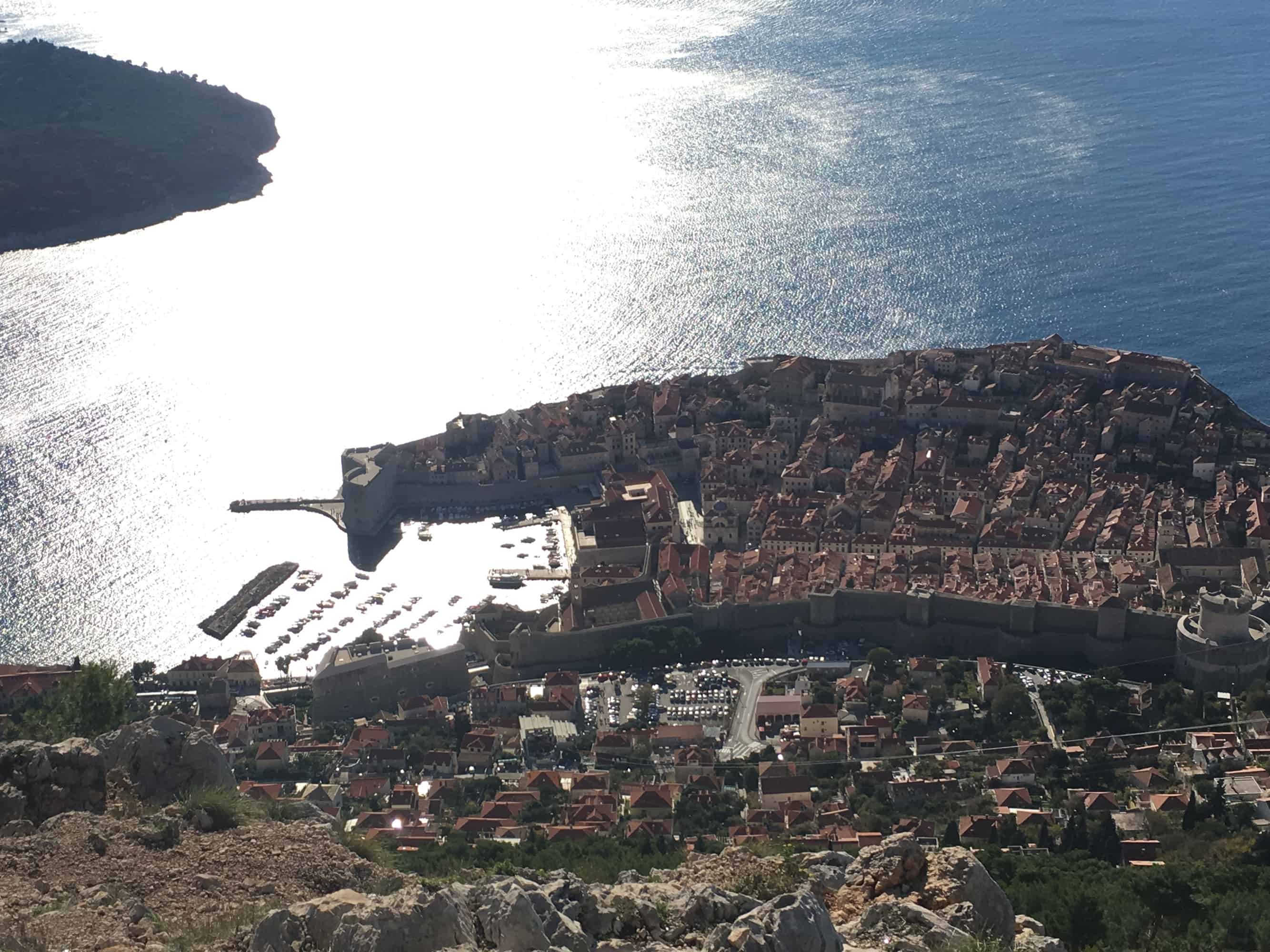 View over Dubrovnik