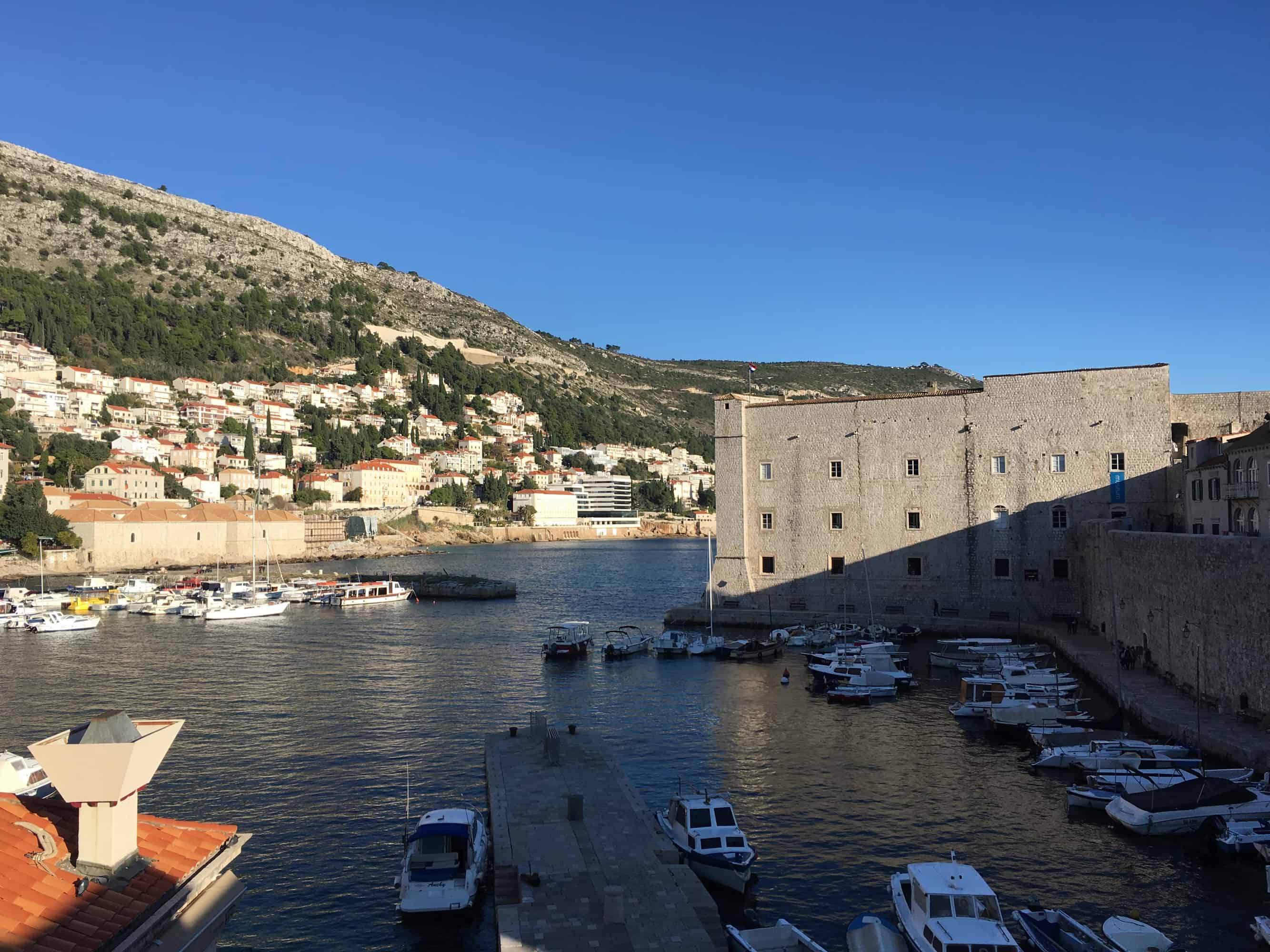 View over the harbour