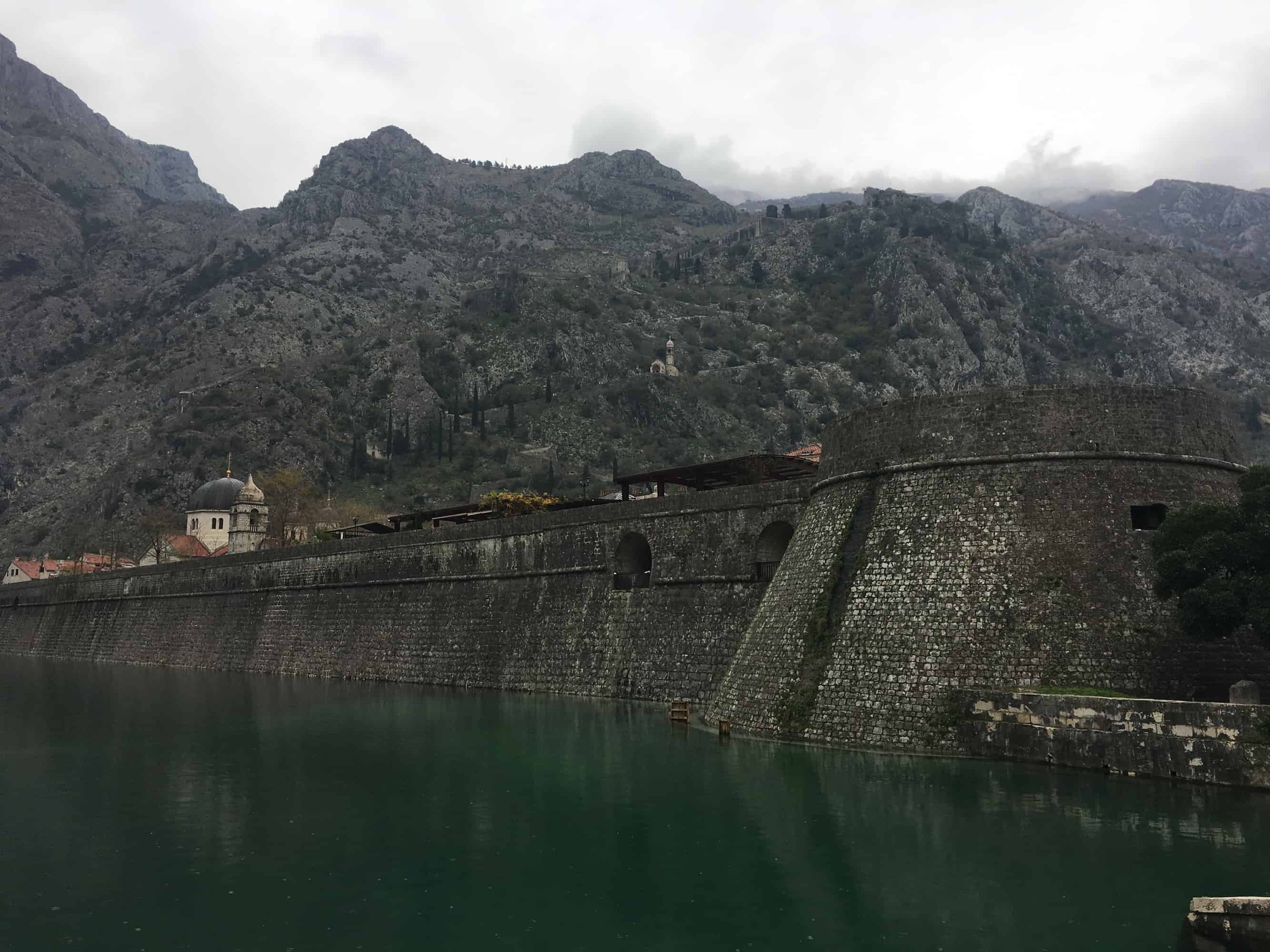 Kotor city walls