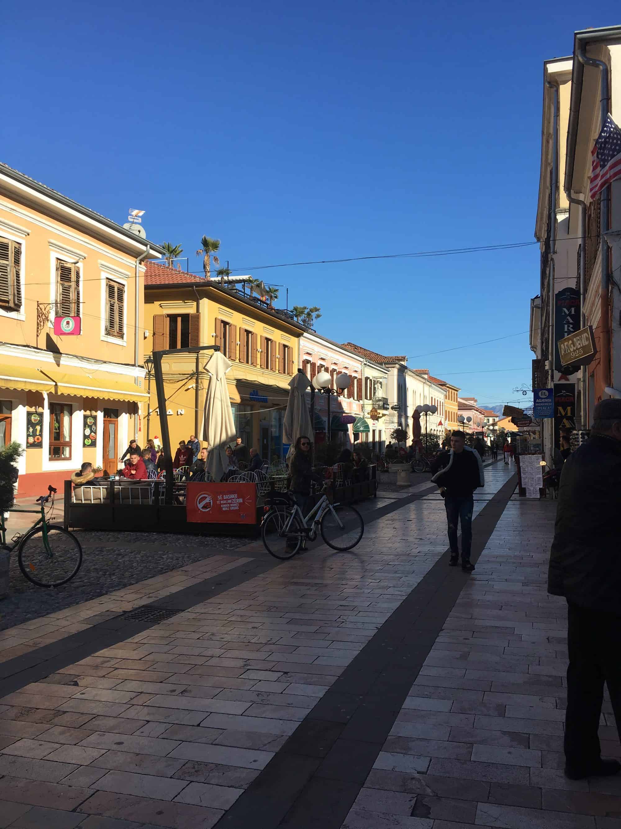 Mike at Pedonalja street in the day