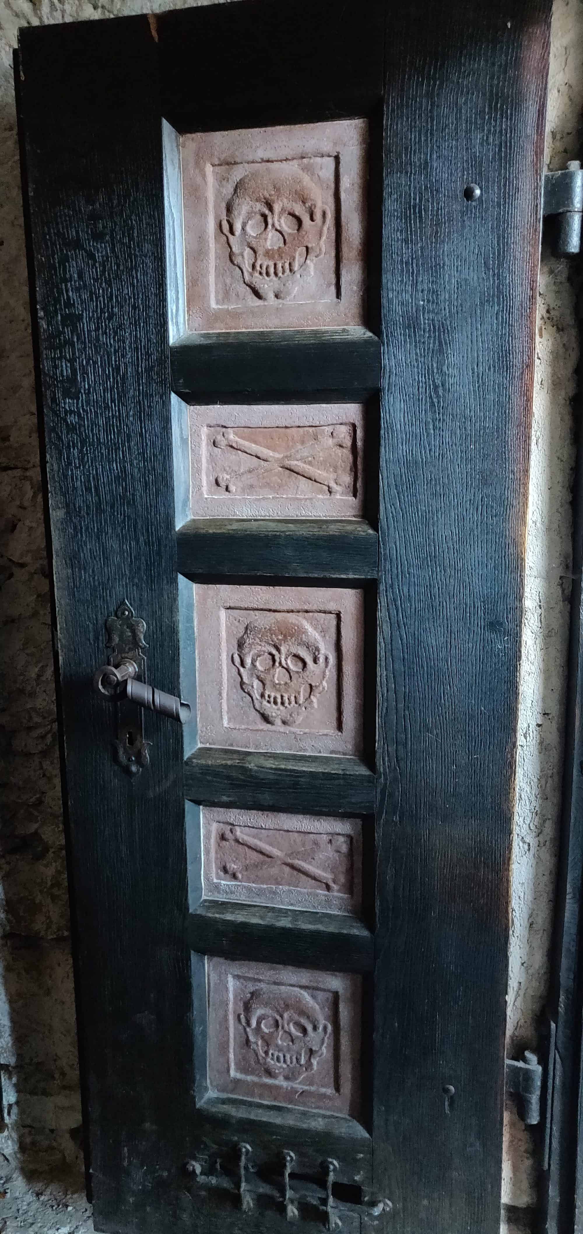 The door to the crypt