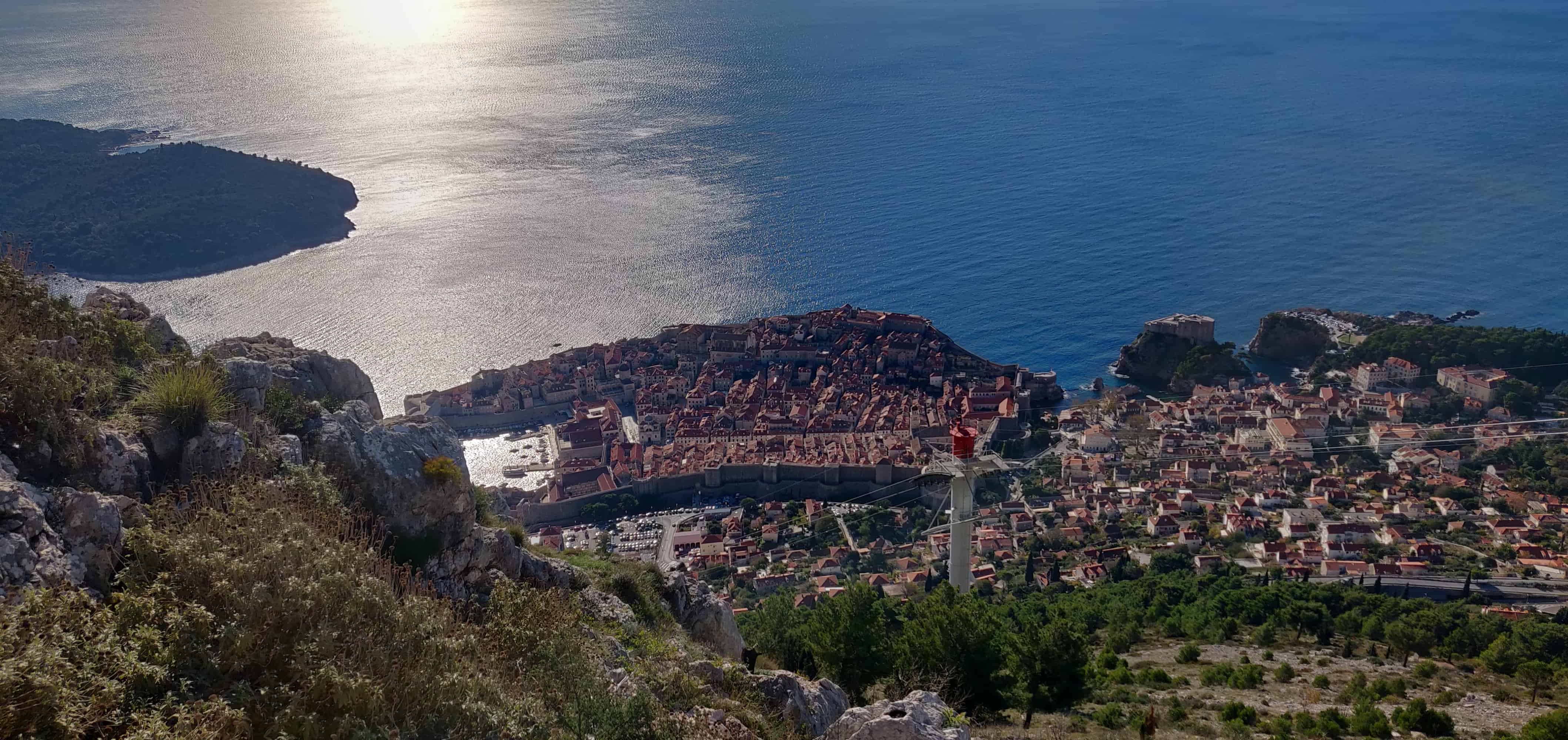 View over Dubrovnik