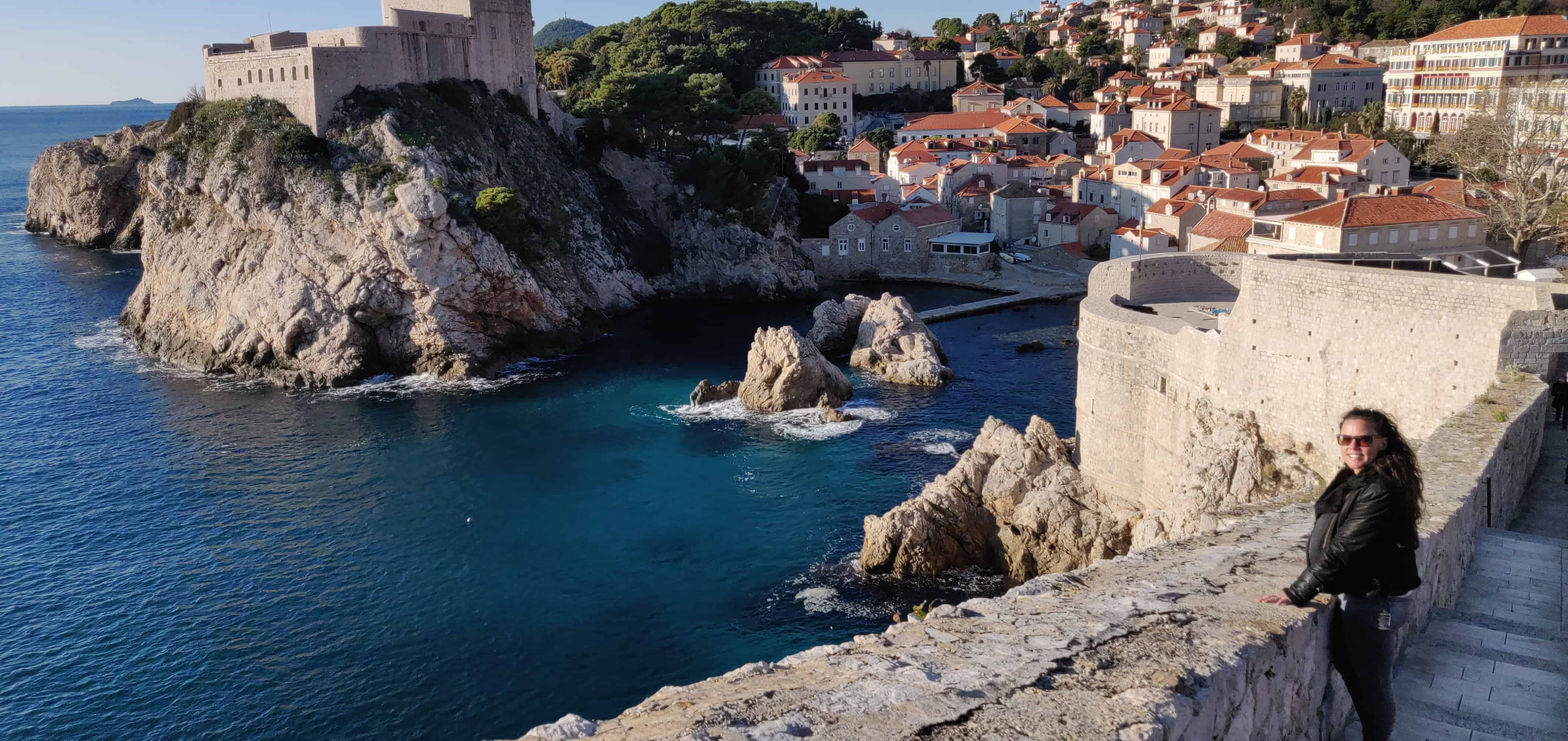 Beautiful view over "King's landing harbour"