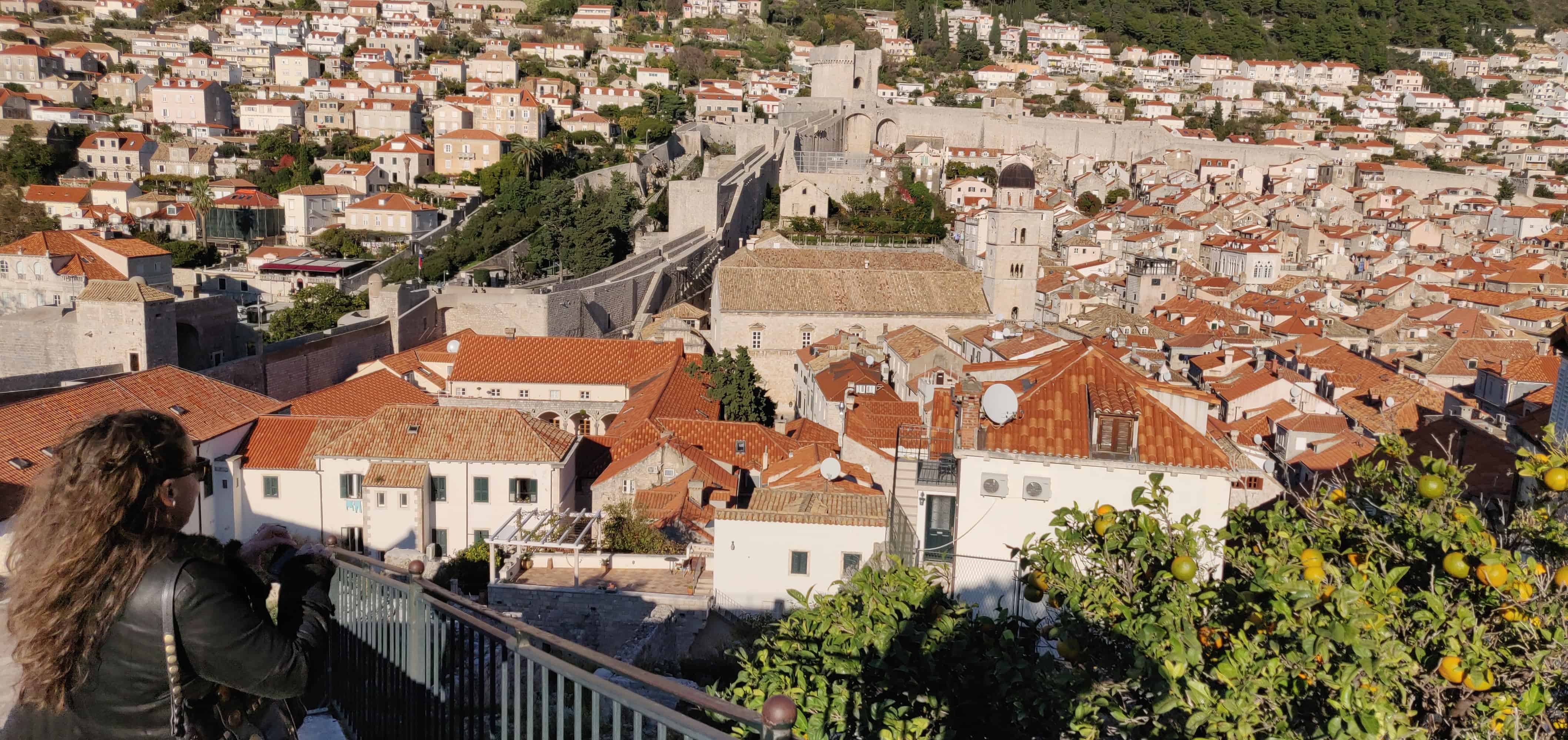 View over Dubrovnik
