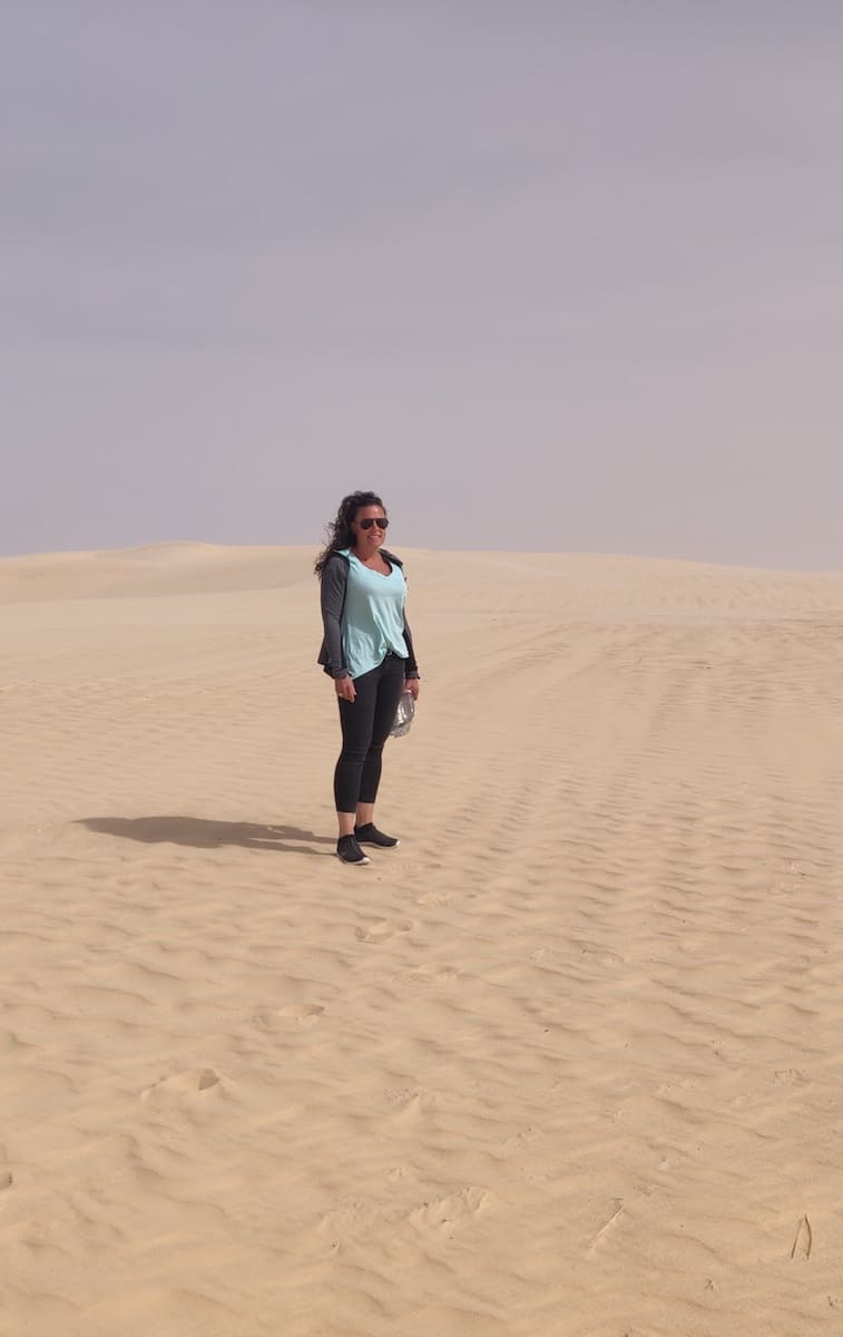 Me in the desert