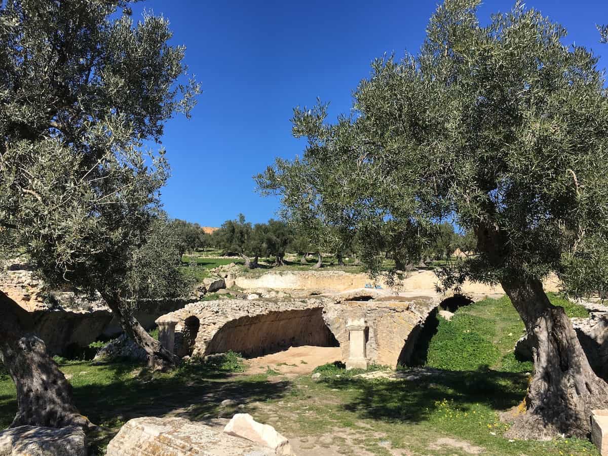 Old water cisterns