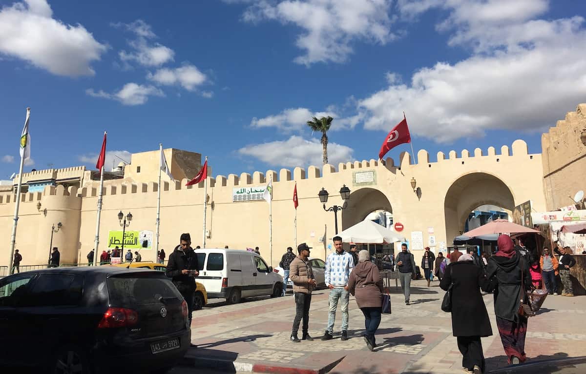 One of the entrances to the medina