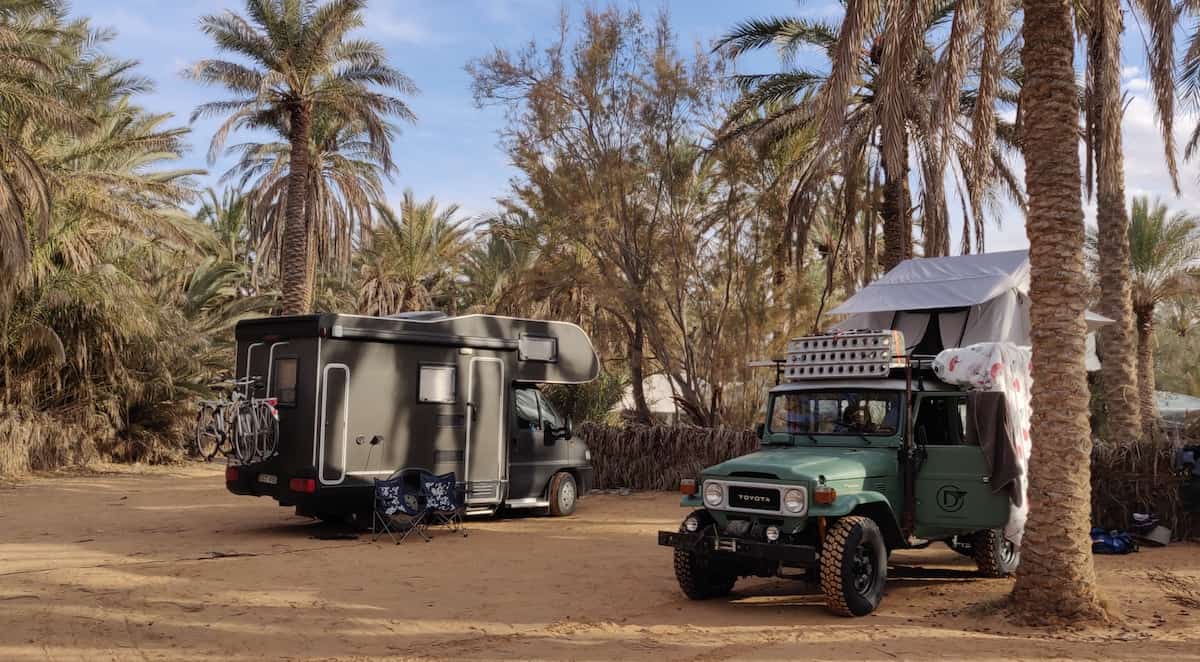 Together at the campsite