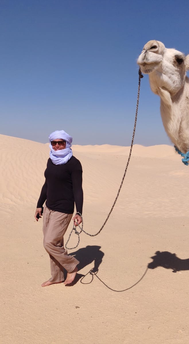 Me and Bourak in Sahara