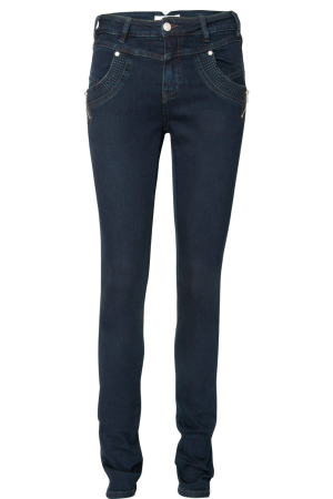 ASP Jeans med lynlås detalje ved lomme.